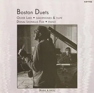 Oliver Lake & Donal Leonellis Fox - Boston Duets (1989) {Music & Arts ‎CD-732 rel 1992}