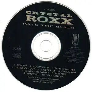 Crystal Roxx - Pass The Buck (1992)