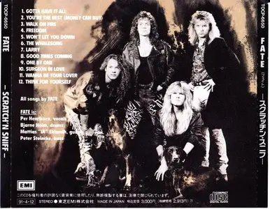 Fate - Scratch 'N Sniff (1991) [Japanese Ed.]