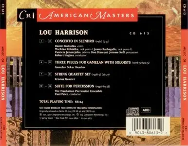 Lou Harrison - Music of Lou Harrison (1991)