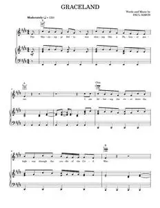 Graceland - Paul Simon (Piano-Vocal-Guitar)