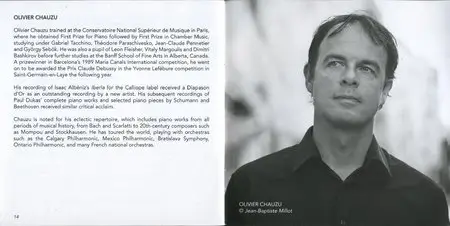 Olivier Chauzu - Gustave Samazeuilh - Complete Piano Works (2015) {Grand Piano}