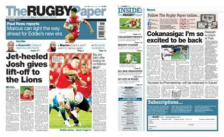 The Rugby Paper – July 04, 2021