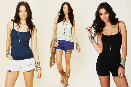 Shanina Shaik - FreePeople 2012
