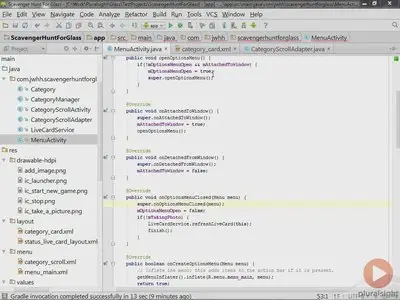Pluralsight - Creating a Google Glass App With the Glass Development Kit [repost]