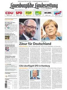 Lauenburgische Landeszeitung - 25. September 2017