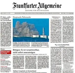 Frankfurter Allgemeine Zeitung vom 18 Mai 2011