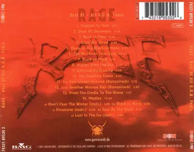 Rage - Best Of All G.U.N Years (2001)