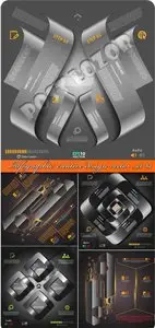 Infographic creative design vector set 81