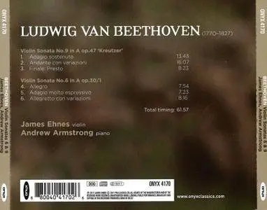 James Ehnes, Andrew Armstrong - Ludwig van Beethoven: Violin Sonatas Nos. 6 & 9 'Kreutzer' (2017)
