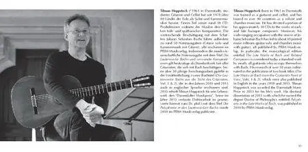 J.S. Bach - Cello Suites for Guitar - Tilman Hoppstock (2018) {Christophorus CHR77422 Official Digital Download}