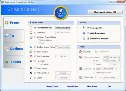 WisdomSoft ScreenHunter Pro 6.0.841 + Portable