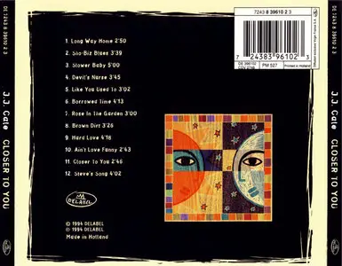 J.J. Cale – Closer To You (1994)