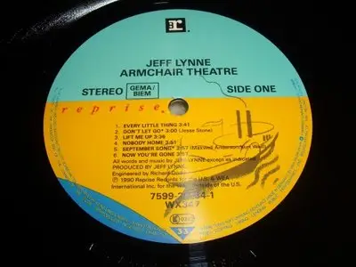 Jeff Lynne - Armchair Theatre 24bit/192KHz Vinyl Rip