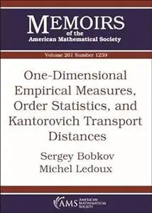 One-Dimensional Empirical Measures, Order Statistics, and Kantorovich Transport Distances