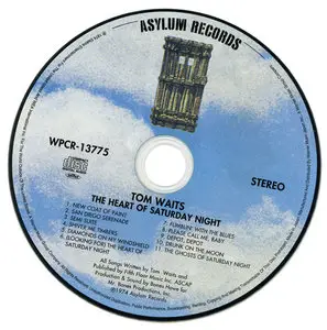 Tom Waits - The Heart of Saturday Night (1974) [2010, Japan mini LP, WPCR-13775]