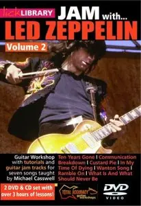 Lick Library - Jam with Led Zeppelin Vol 2 (DVD & CD set)