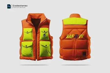 Safety Vest Mockup 42ZEWAN