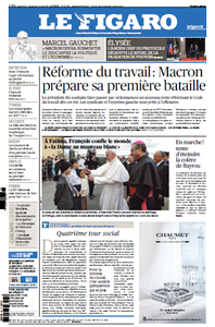 Le Figaro du Samedi 13 et Dimanche 14 Mai 2017