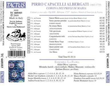 Ensemble La Flora - Albergati: Corona Dei Pregi di Maria, Op. XIII; Victoria: Motets (2009)