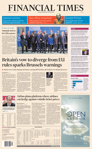 Financial Times Europe – 20 January 2020