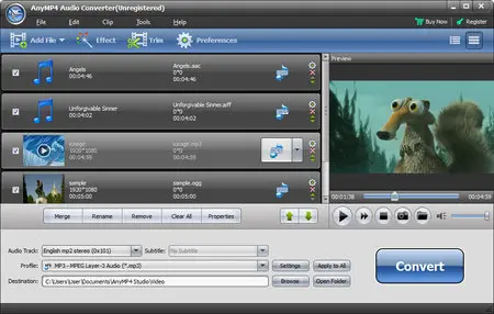 AnyMP4 Audio Converter 6.2.38 Multilanguage