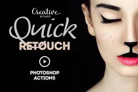 CreativeMarket - Quick Retouch Photoshop Actions