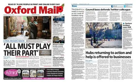 Oxford Mail – November 04, 2020