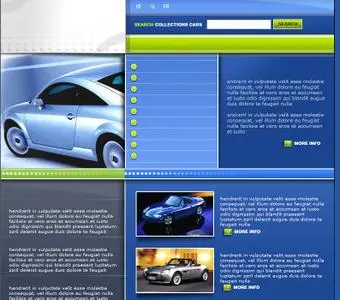 Full HTML Template (html + psd) - Auto 
