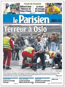 Le Parisien + cahier Paris - Samedi 23 Juillet 2011