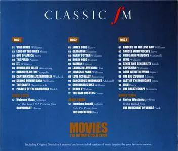 VA - Classic fM: Movies - The Ultimate Collection (3CD) (2016) {Classic fM/UCJ Music}