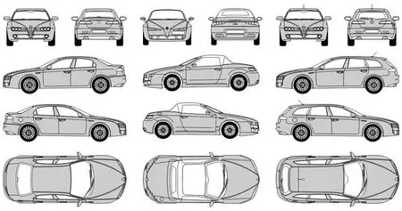 Alfa Outline in CorelDRAW