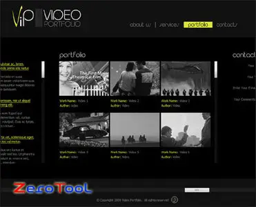 FlashMint 2236 Online video production flash template