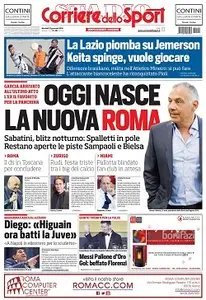 Il Corriere dello Sport Roma - 12.01.2016