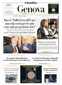 la Repubblica Genova - 21 Luglio 2023