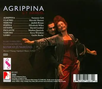 Konrad Junghänel, Saarländisches Staatsorchester - George Frederick Handel: Agrippina (2012)