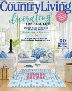 Country Living USA - June 2017