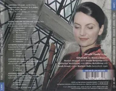 Pamela Thorby, Sonnerie, Monica Huggett - Baroque Recorder Concertos (2002)