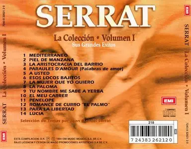 Serrat – La Colección vol 1 – Sus grandes éxitos (1995)