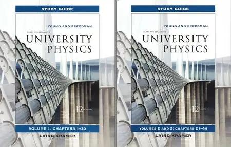 Study Guide for University Physics, 12th edition, 3 volumes (repost)