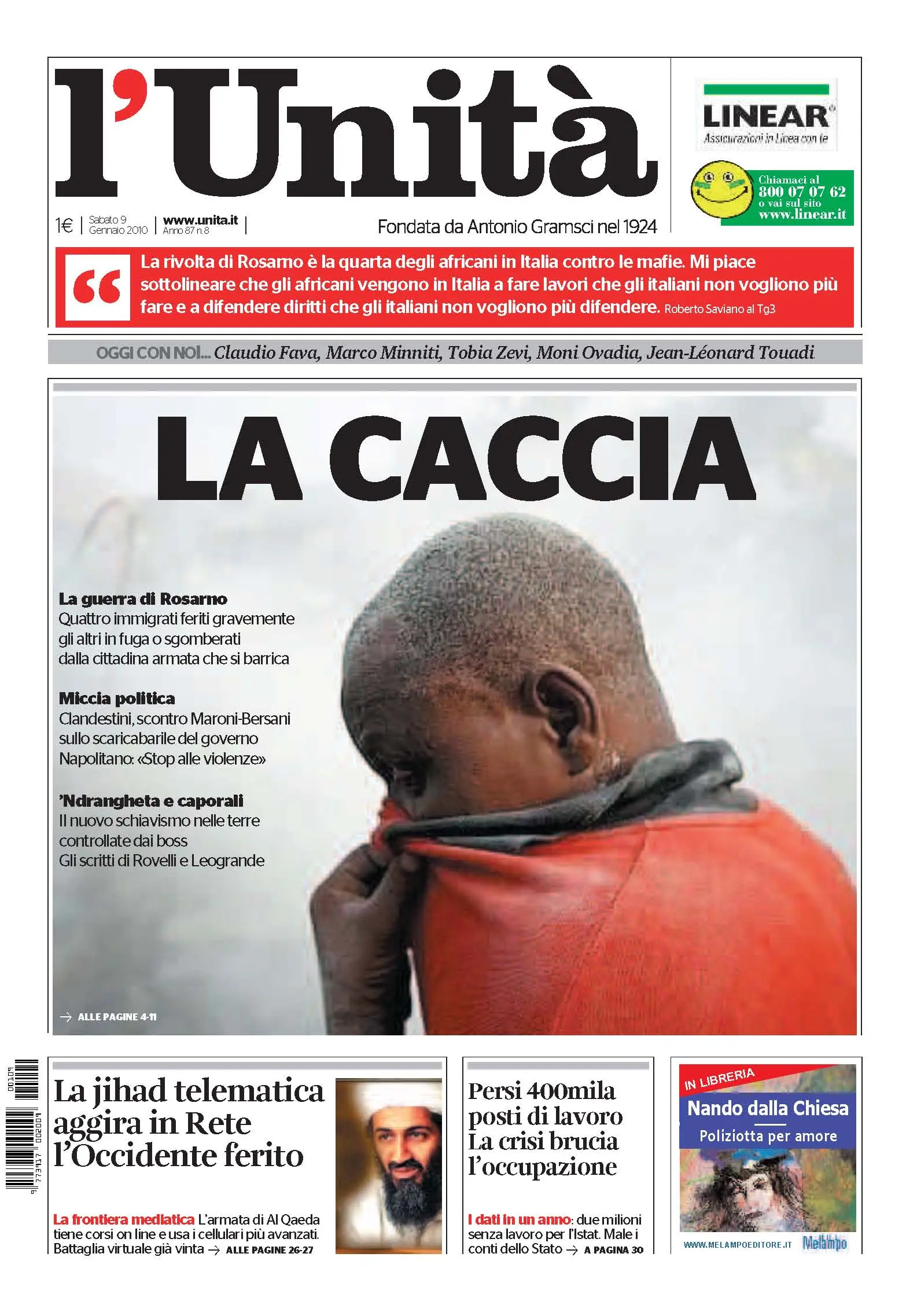 Unità 09.01.2010
