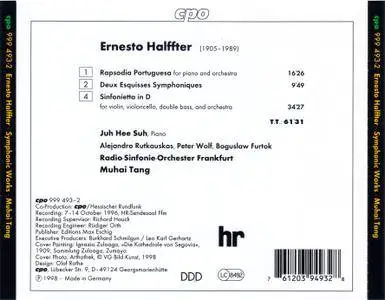 Ju Hee Suh, RSO Frankfurt, Muhai Tang - Ernesto Halffter: Symphonic Works (1998)