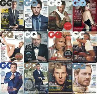 British GQ - 2016 Full Year Issues Collection