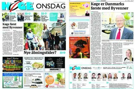Køge Onsdag – 23. maj 2017