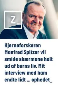«Hjerneforskeren Manfred Spitzer vil smide skærmene helt ud af børns liv. Mit interview med ham endte lidt … ophedet» by