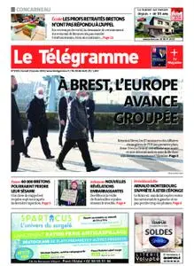 Le Télégramme Concarneau – 15 janvier 2022