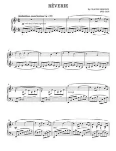Rêverie - Claude Debussy (Piano Solo)