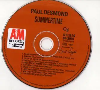 Paul Desmond - Summertime (1968/2004)