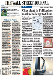 Wall Street Journal Asia May 4-6, 2007