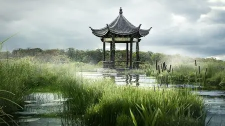 Creating a Swampy Landscape Using V-Ray Scatter in Maya